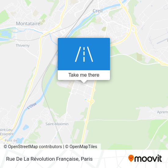 Rue De La Révolution Française map