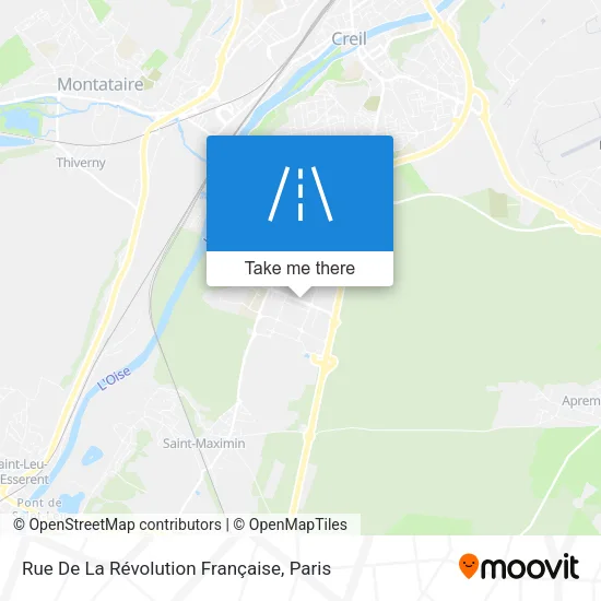 Rue De La Révolution Française map