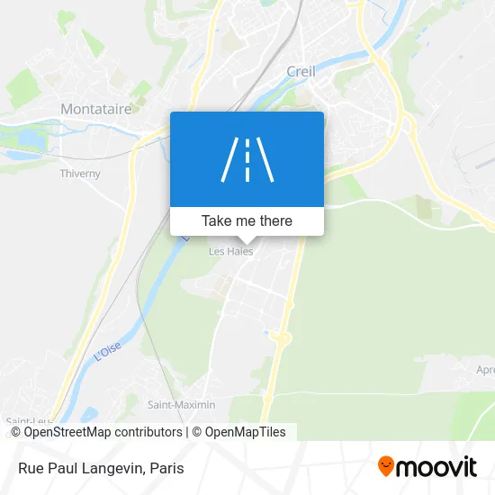 Rue Paul Langevin map