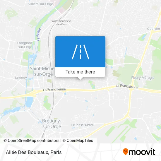 Allée Des Bouleaux map