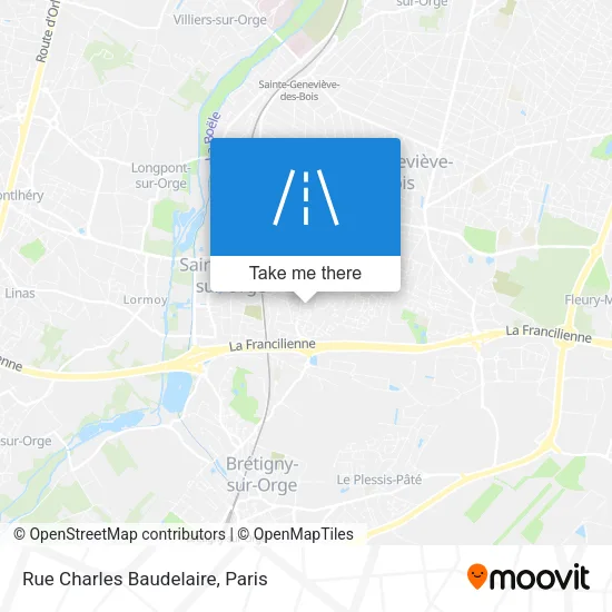 Rue Charles Baudelaire map