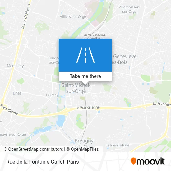 Rue de la Fontaine Gallot map