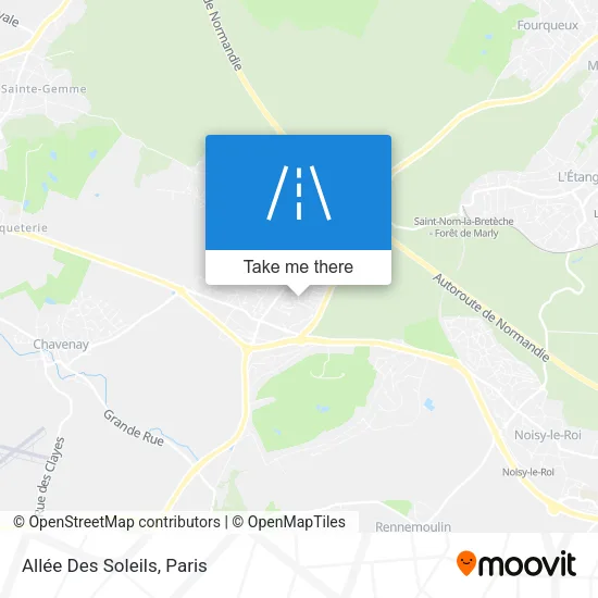Allée Des Soleils map