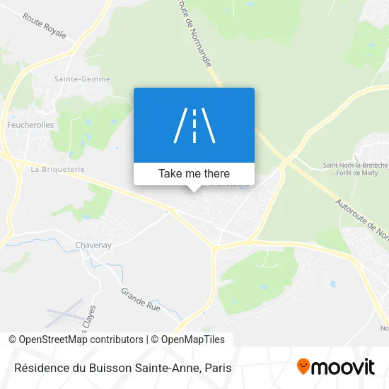Résidence du Buisson Sainte-Anne map