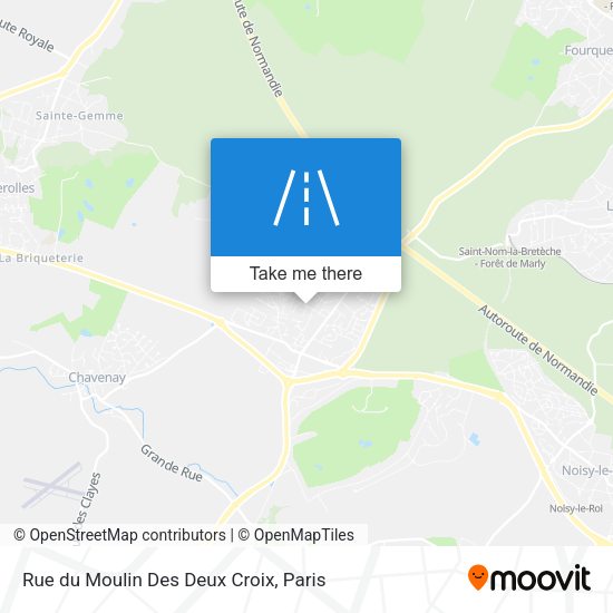 Rue du Moulin Des Deux Croix map