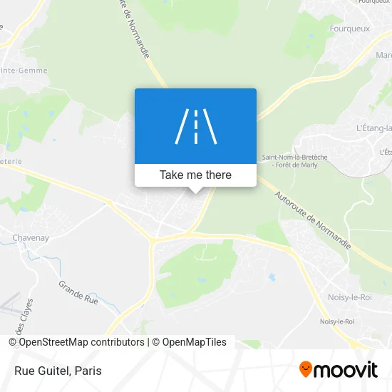 Rue Guitel map