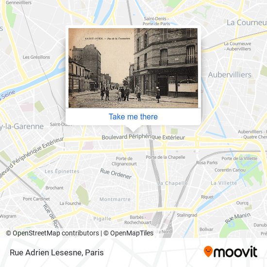 Rue Adrien Lesesne map