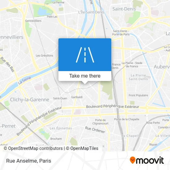 Rue Anselme map