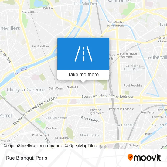 Rue Blanqui map