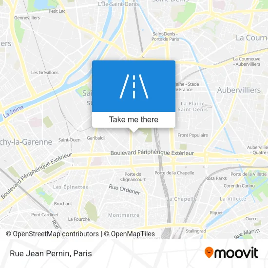 Rue Jean Pernin map