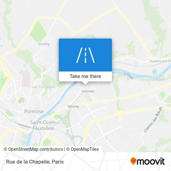 Rue de la Chapelle map