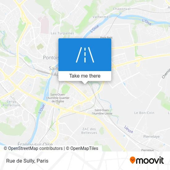 Rue de Sully map