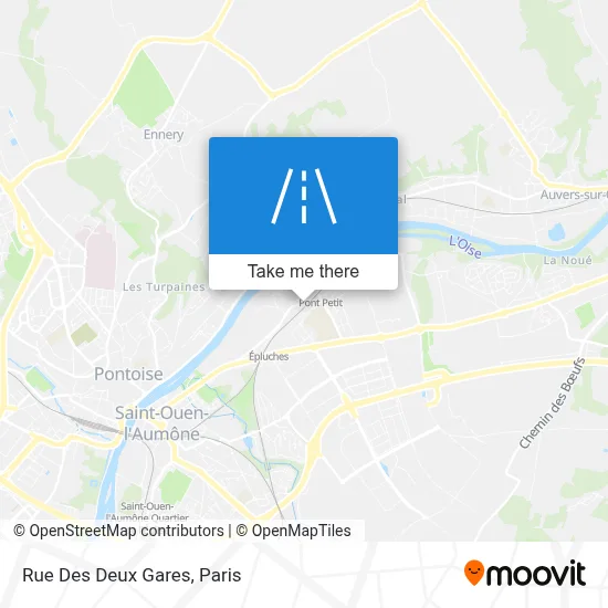 Rue Des Deux Gares map