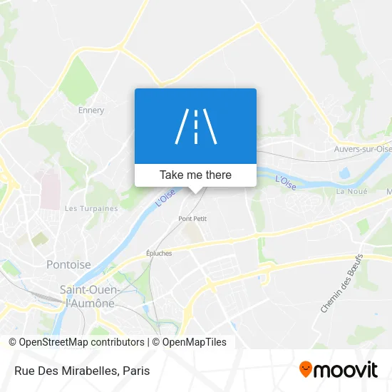 Rue Des Mirabelles map