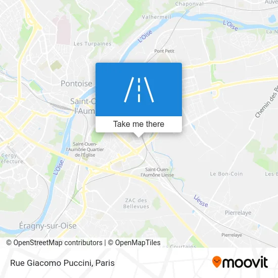 Rue Giacomo Puccini map