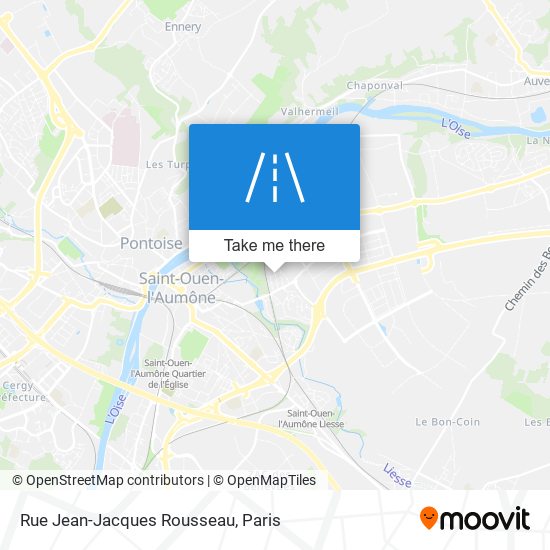 Rue Jean-Jacques Rousseau map