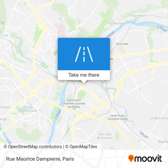 Rue Maurice Dampierre map