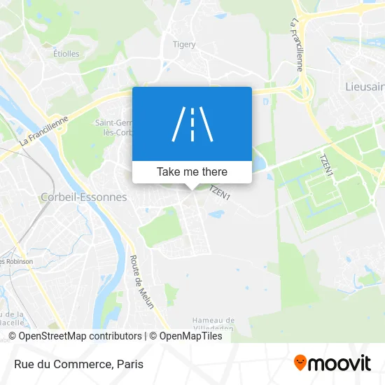 Rue du Commerce map