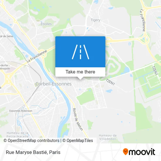 Rue Maryse Bastié map