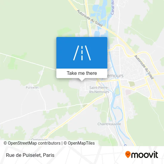 Rue de Puiselet map