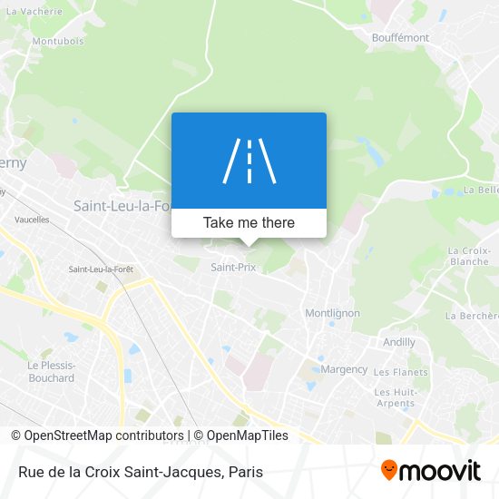 Rue de la Croix Saint-Jacques map
