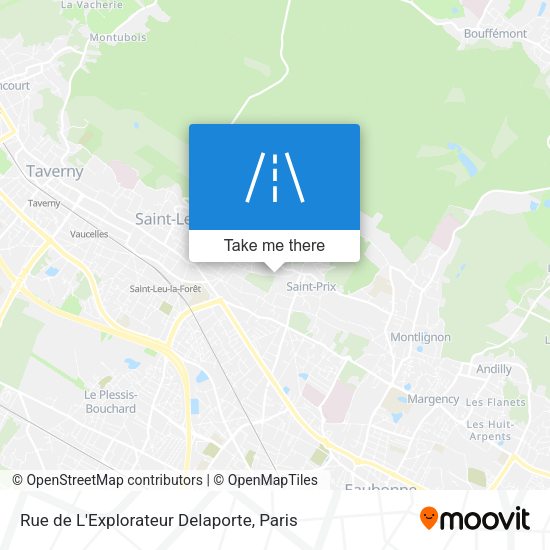 Rue de L'Explorateur Delaporte map