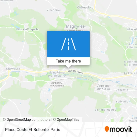 Place Coste Et Bellonte map
