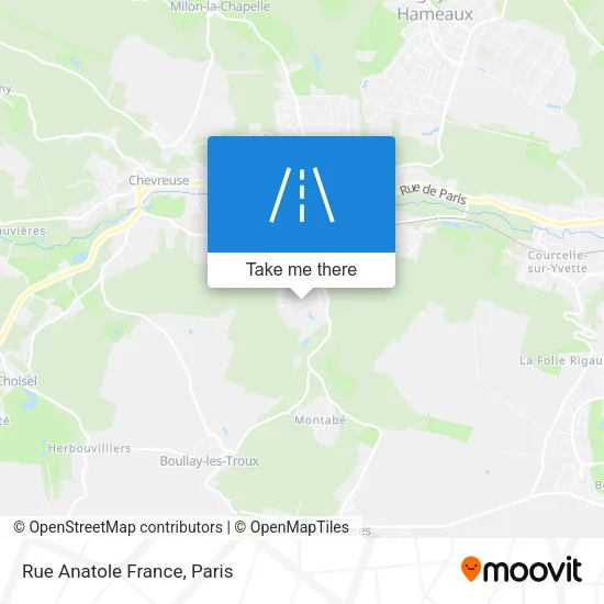 Rue Anatole France map
