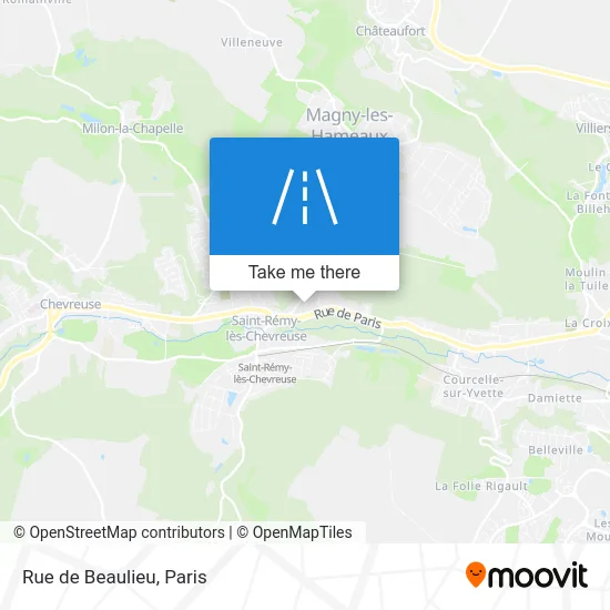 Rue de Beaulieu map