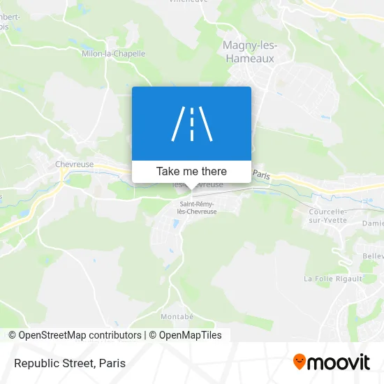 Rue de la République map