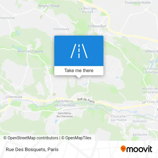 Rue Des Bosquets map
