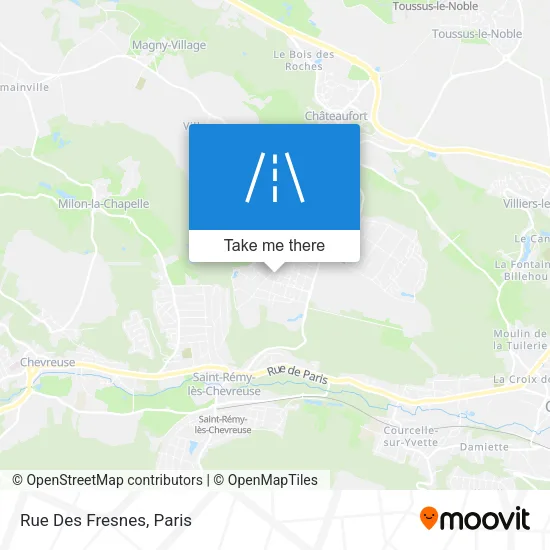 Rue Des Fresnes map