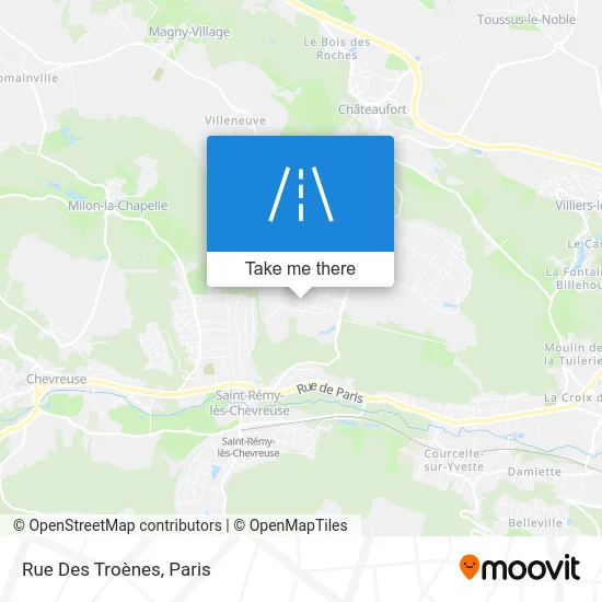 Rue Des Troènes map