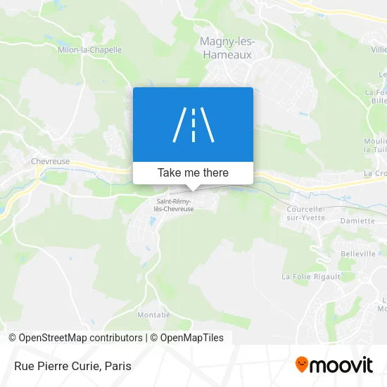 Rue Pierre Curie map