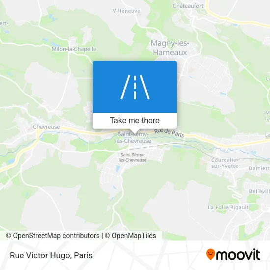 Rue Victor Hugo map