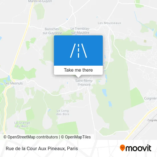 Rue de la Cour Aux Pineaux map
