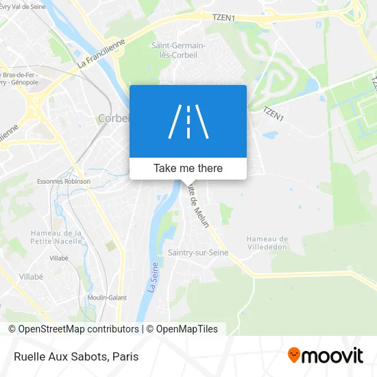 Ruelle Aux Sabots map