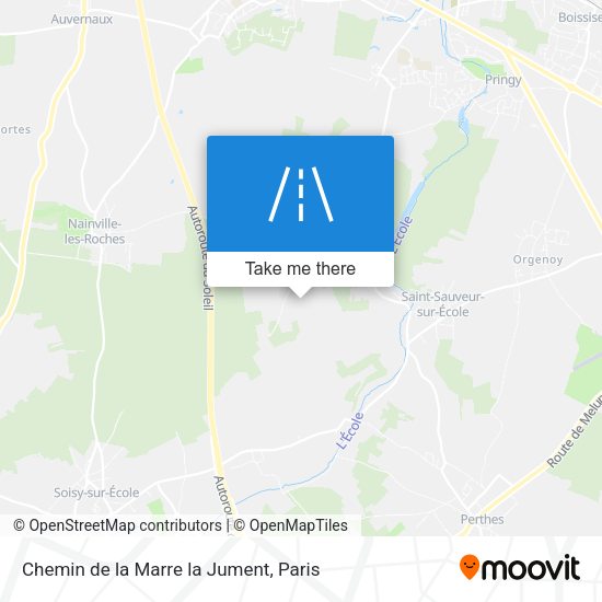 Chemin de la Marre la Jument map
