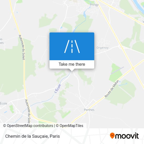 Chemin de la Sauçaie map