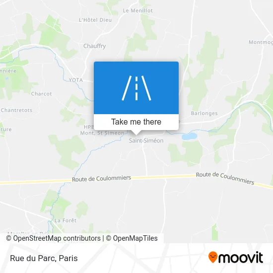 Rue du Parc map
