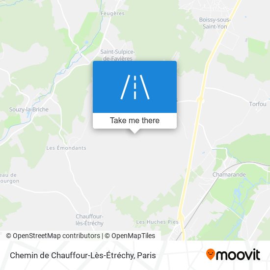 Chemin De Chauffour-Lès-Étréchy map