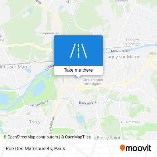 Rue Des Marmousets map