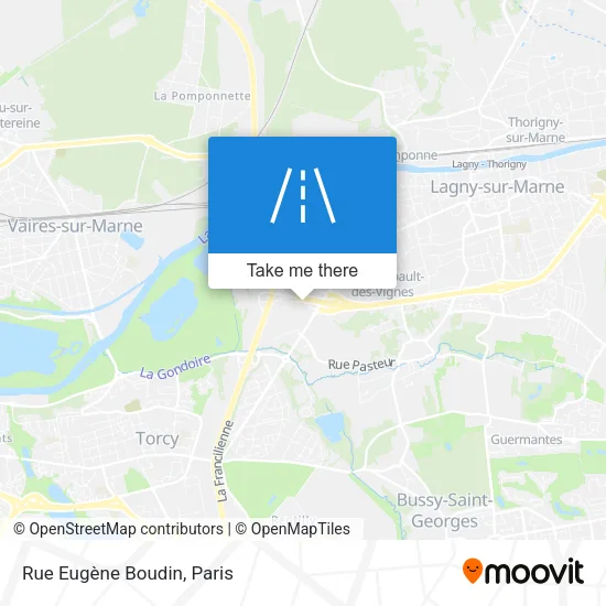 Rue Eugène Boudin map