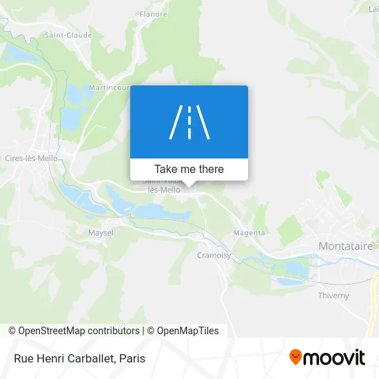 Rue Henri Carballet map
