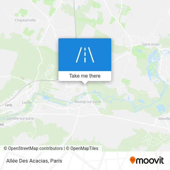 Allée Des Acacias map