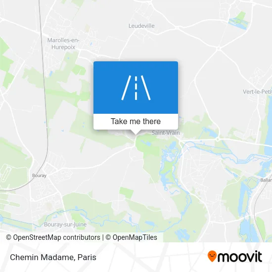 Chemin Madame map