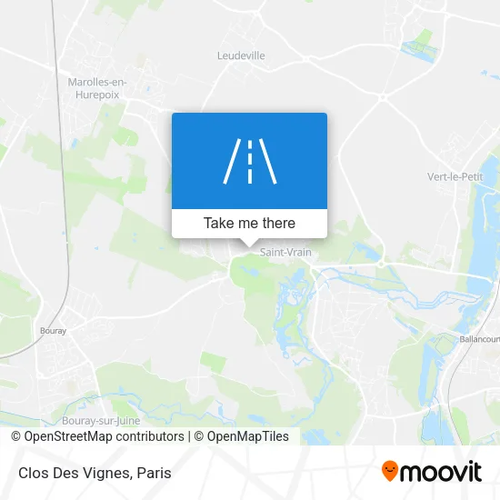 Clos Des Vignes map