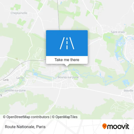 Route Nationale map