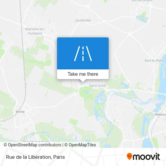 Rue de la Libération map