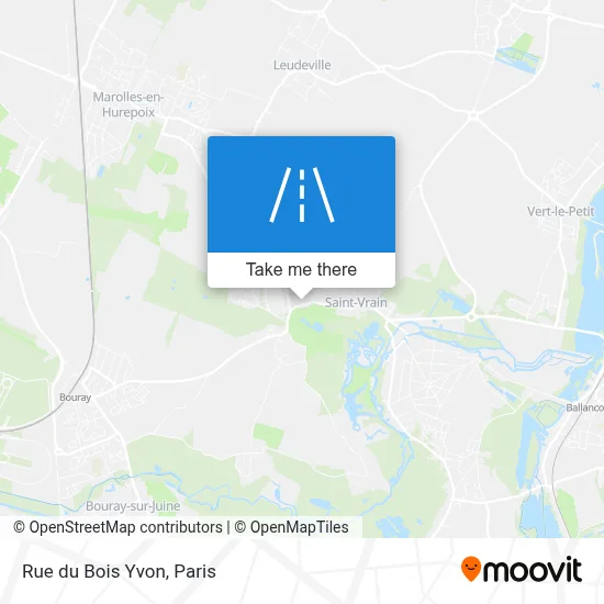 Rue du Bois Yvon map